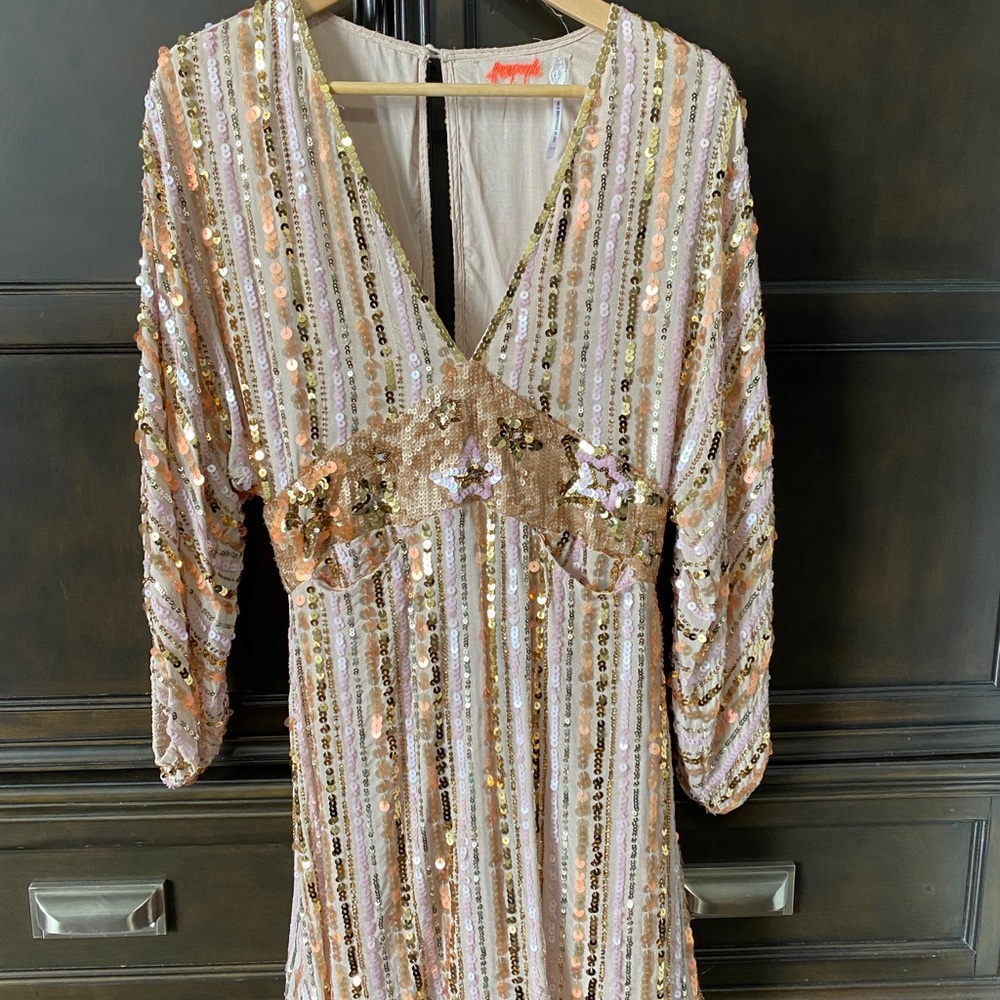 Free people sequins dress